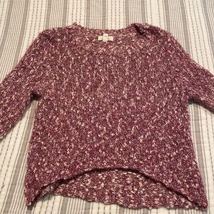 Cropped sweater
